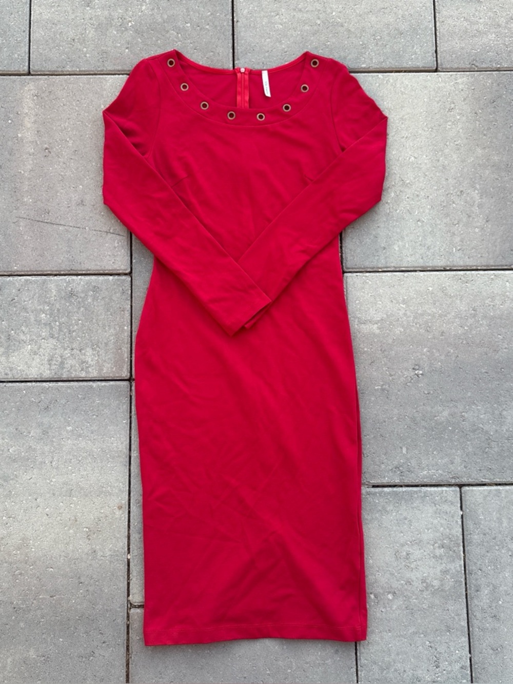 red vijo couture dress